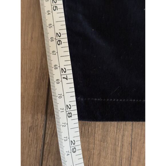 J JILL Women's NWT Pull-On Navy Blue Tapered Leg Stretch Corduroy Pants Size 2X - Picture 5 of 12